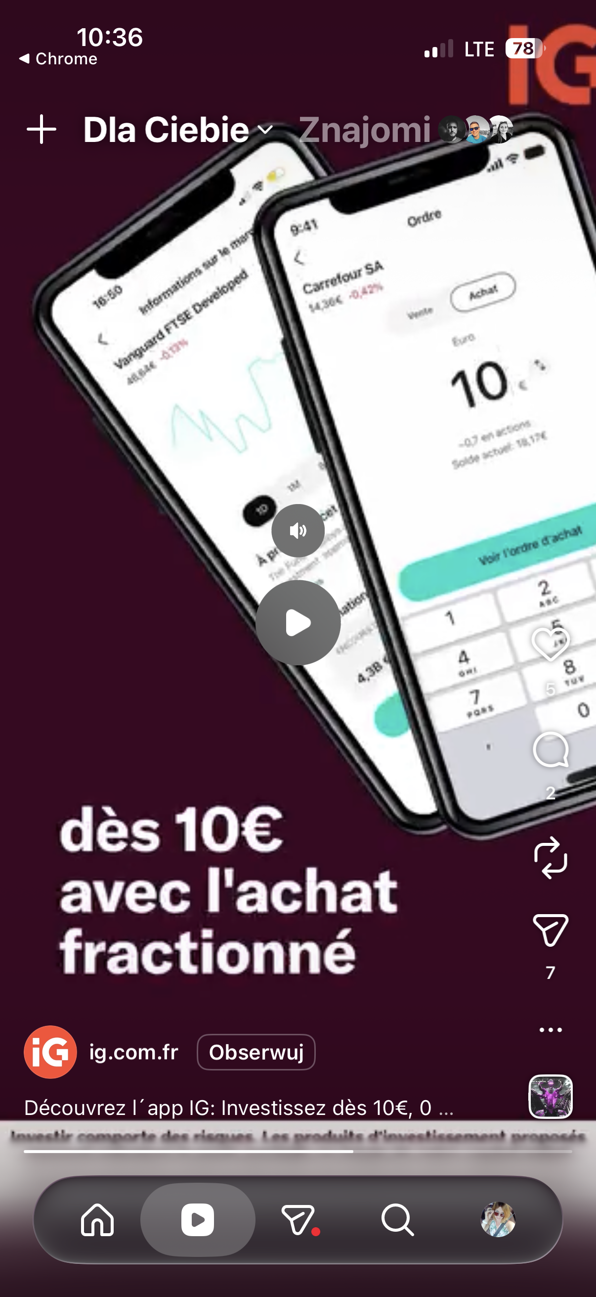 IG Investments — Instagram Reel