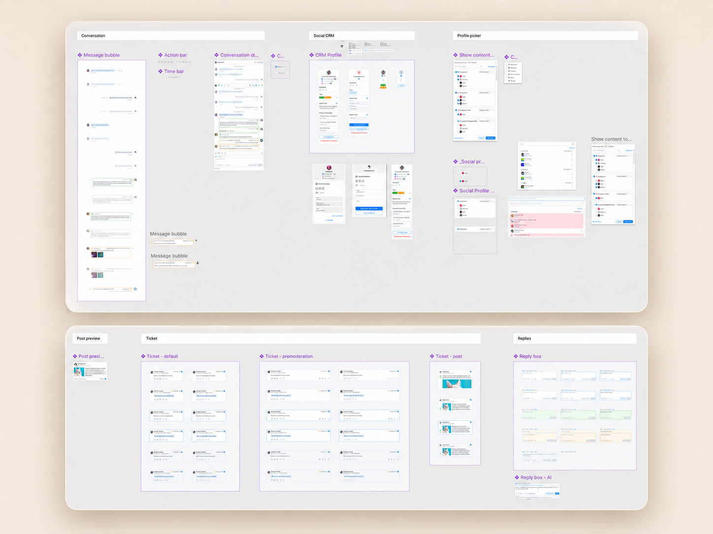 NapoleonCat design system components and patterns